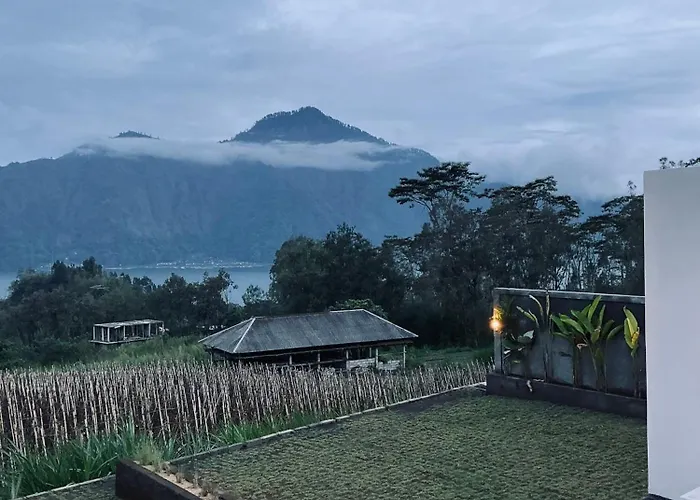 Bed & Breakfast Aluna Kintamani - Private & Hot Spring Pool 4*
